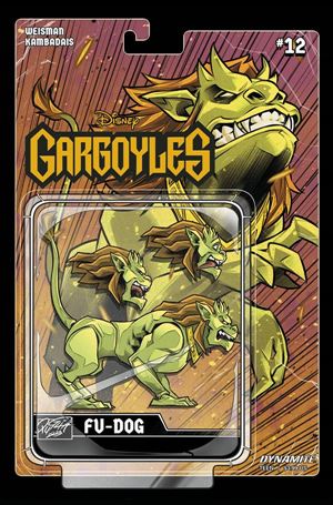 Gargoyles (2022) issue 12-F Brent Schoonover Action Figure Cover