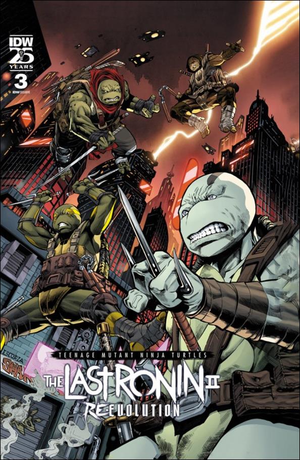 Teenage Mutant Ninja Turtles: The Last Ronin II - Re-Evolution issue 3-L Retailer Exclusive HC Esau Escorza Cardstock Cover