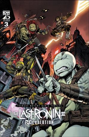 Teenage Mutant Ninja Turtles: The Last Ronin II - Re-Evolution issue 3-L Retailer Exclusive HC Esau Escorza Cardstock Cover