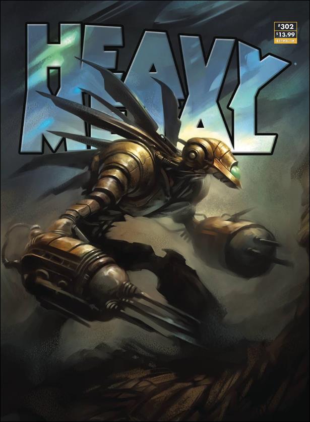 Heavy Metal (1977) issue 302 Patrick Reilly Cover