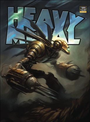 Heavy Metal issue 302 Patrick Reilly Cover