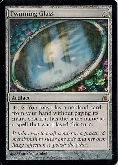 Magic the Gathering: Lorwyn (Base Set) card 264 Twinning Glass