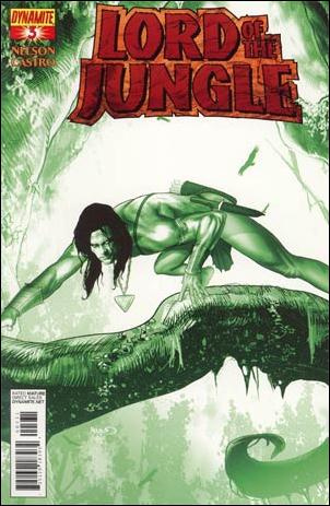 Lord of the Jungle (2012) issue 3-E Paul Renaud Jungle Green Cover