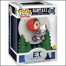 POP! Movies figure 1259 Elliott & E.T. (GITD)
