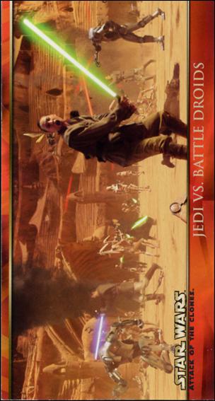 Star Wars: Attack of the Clones Widevision (Promo) card W3 Jedi vs. Battle Droids