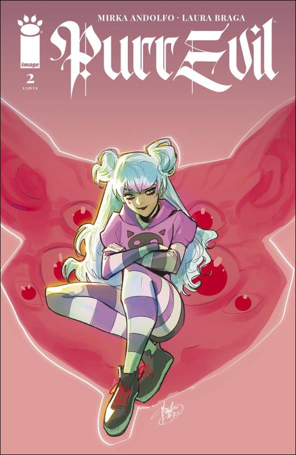 Purr Evil issue 2-B Mirka Andolfo Cover