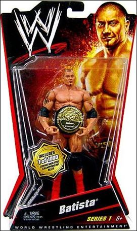 WWE (Series 01) figure 1-B Batista (with Champioship Belt)