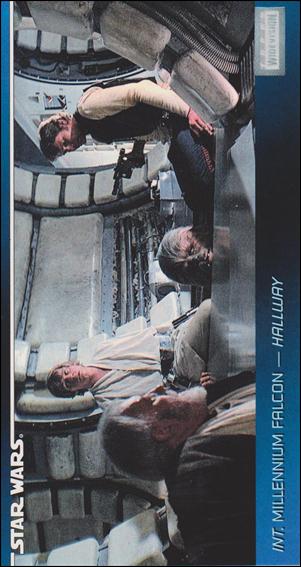 Star Wars Widevision (Base Set) card 65 Int. Millennium Falcon - Hallway