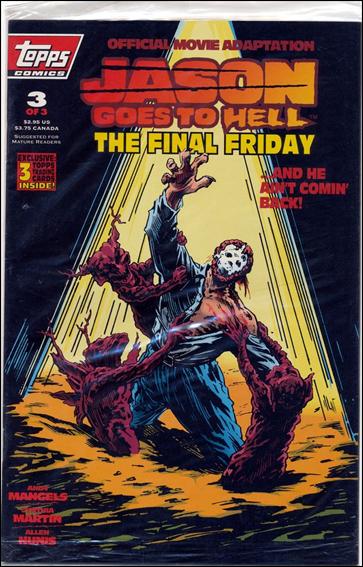 Jason Goes to Hell: The Final Friday issue 3 Polybagged with Trading Cards