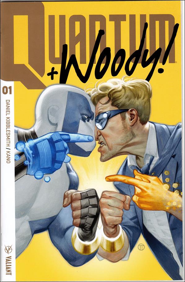 Quantum & Woody (2017) issue 1-G Julian Totino Tedesco Gold Cover