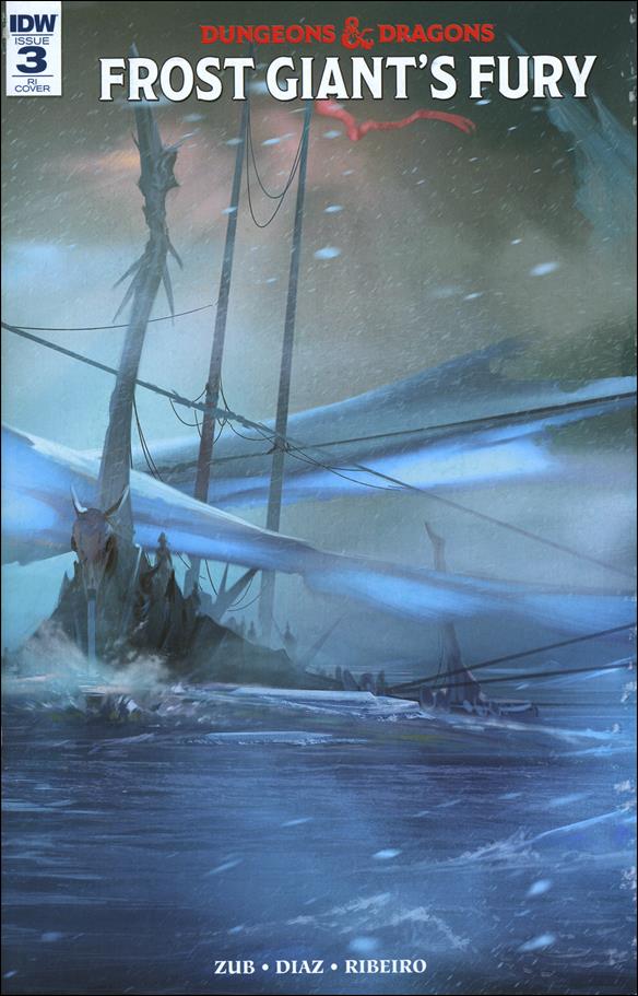 Dungeons & Dragons: Frost Giant's Fury issue 3-C Ned Rogers 1:10 Wraparound Cover