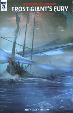 Dungeons & Dragons: Frost Giant's Fury issue 3-C Ned Rogers 1:10 Wraparound Cover