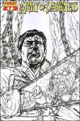 Army of Darkness (2006) issue 7-E Kevin Sharpe Sketch Cover