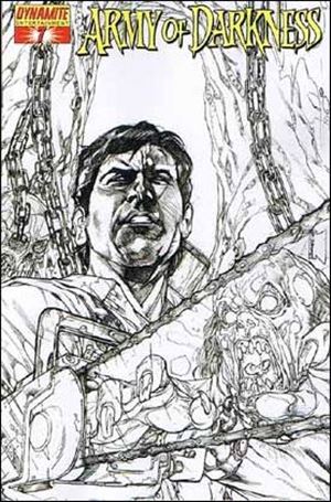 Army of Darkness (2006) issue 7-E Kevin Sharpe Sketch Cover