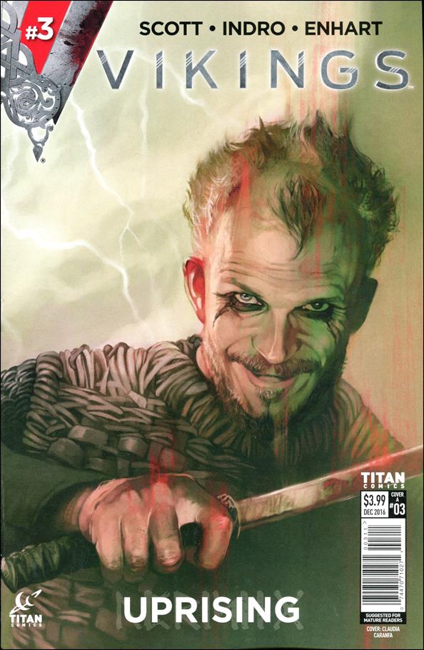 Vikings: Uprising issue 3 Claudia Caranfa Cover