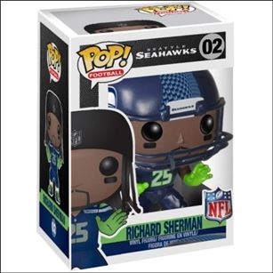 Pop! Football (NFL) figure 2 Richard Sherman