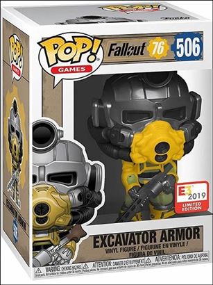 POP! Games figure 506 Excavator Armor (E3 Expo Exclusive)