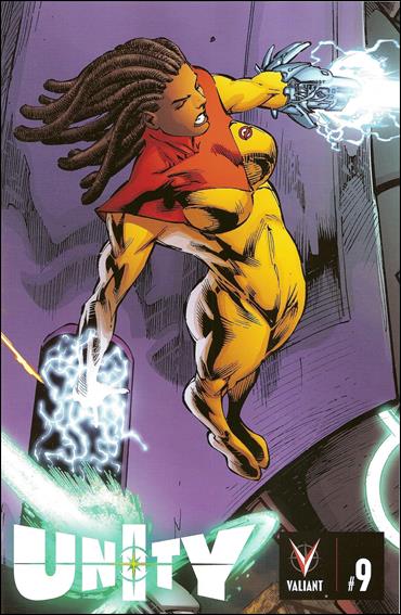Unity (2013) issue 9-C Diego Bernard Armor Hunters 18-Part Mega-Cover