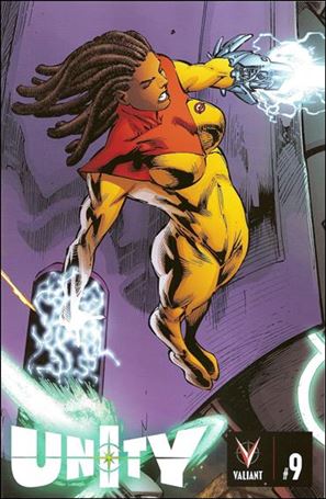 Unity (2013) issue 9-C Diego Bernard Armor Hunters 18-Part Mega-Cover