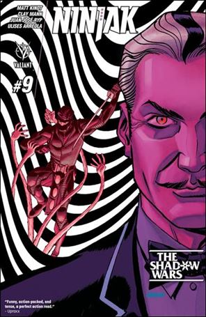 Ninjak (2015) issue 9-B Dave Johnson Cover