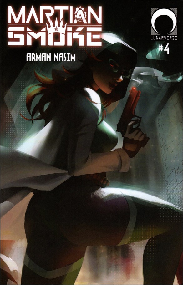 Martian Smoke issue 4 Cindy Law Cover
