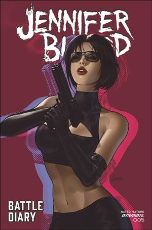Jennifer Blood: Battle Diary issue 5-I Leirix Li Cover