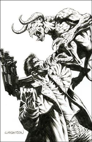 Ghoul issue 2-B Bernie Wrightson 1:10 Virgin Sketch Cover