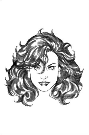 Sensational She-Hulk (2023) issue 6-E Mark Brooks 1:50 Headshot Sketch Virgin Cover