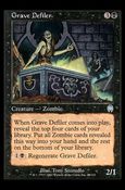 Magic the Gathering: Apocalypse (Base Set) card 40 Grave Defiler