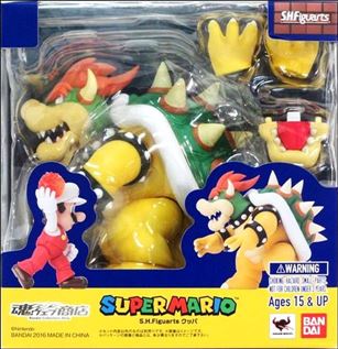 Super Mario (S.H.Figuarts)  figure 9 Bowser