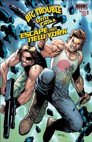 Big Trouble in Little China / Escape from New York issue 2-B Humberto Ramos Cover