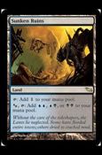 Magic the Gathering: Shadowmoor (Base Set) card 280 Sunken Ruins