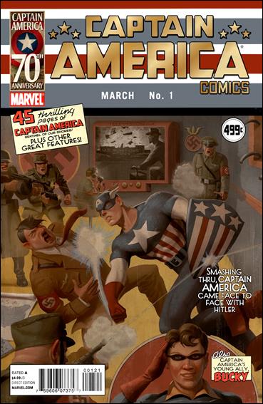 Captain America Comics (2011) issue 1-B Simon/Kirby Cover