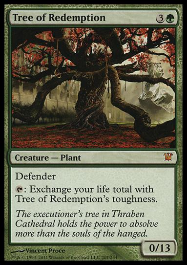 Magic the Gathering: Innistrad (Base Set) card 207 Tree of Redemption