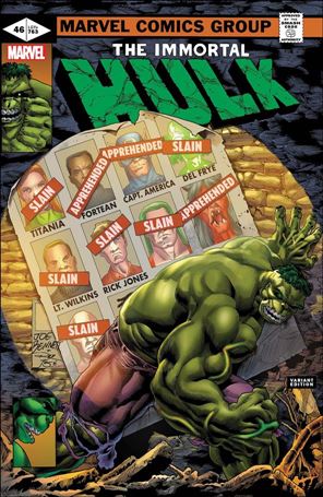 Immortal Hulk issue 46-B Joe Bennett Cover