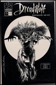 Curse of Dreadwolf issue 1-B Black & White Cover 1/2000