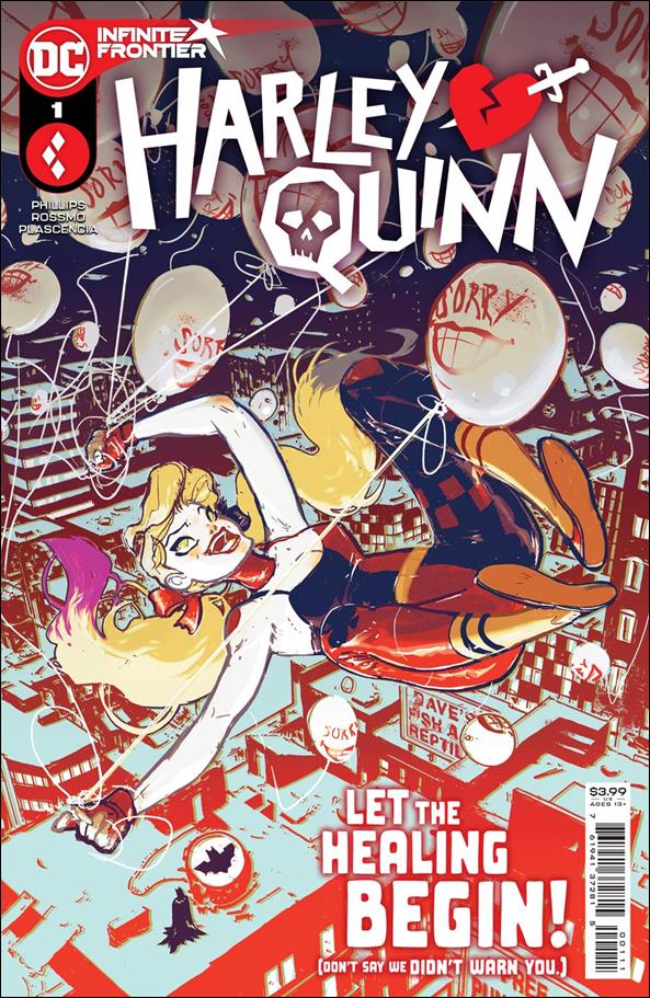 Harley Quinn (2021) issue 1 Riley Rossmo Cover
