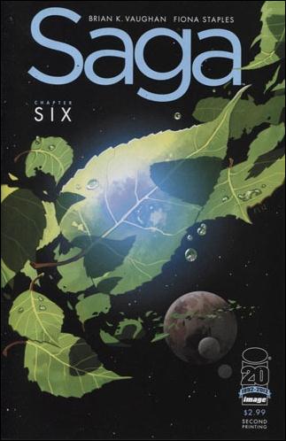 Saga issue 6-B 2nd Printing