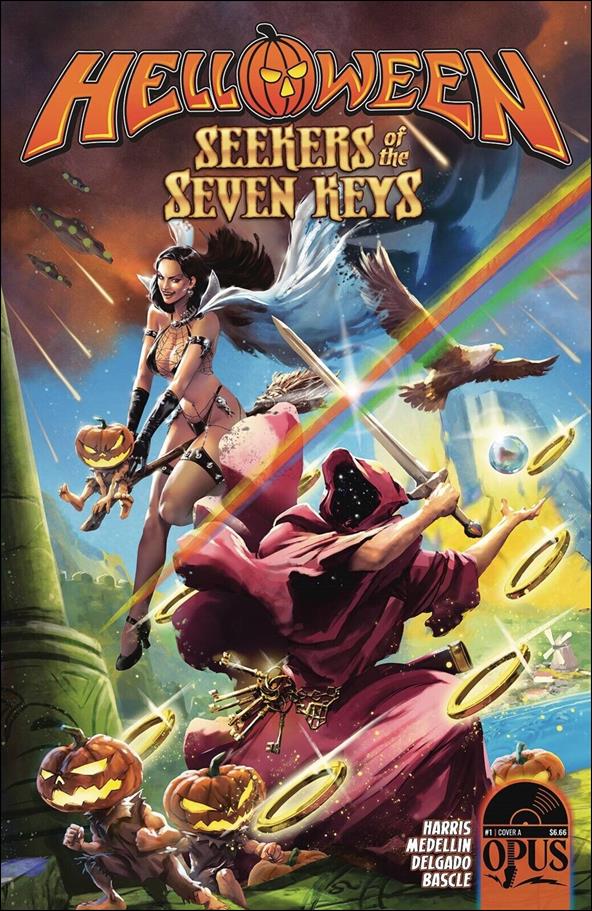 Helloween: Seekers of the Seven Keys issue 1 Wraparound Cover
