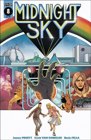 Midnight Sky issue 8-B Scott Van Domelen Logan's Run Cover