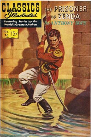 Classic Comics/Classics Illustrated issue 76-D HRN 128 - New Cover Art