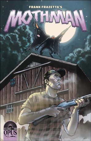 Frank Frazetta's Mothman issue 2 Andrea Mutti Cover
