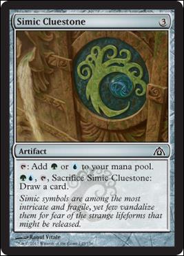 Magic the Gathering: Dragon's Maze (Base Set) card 145 Simic Cluestone