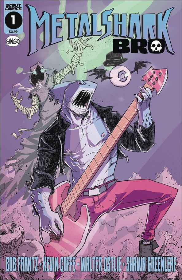 Metalshark Bro issue 1 Standard Cover