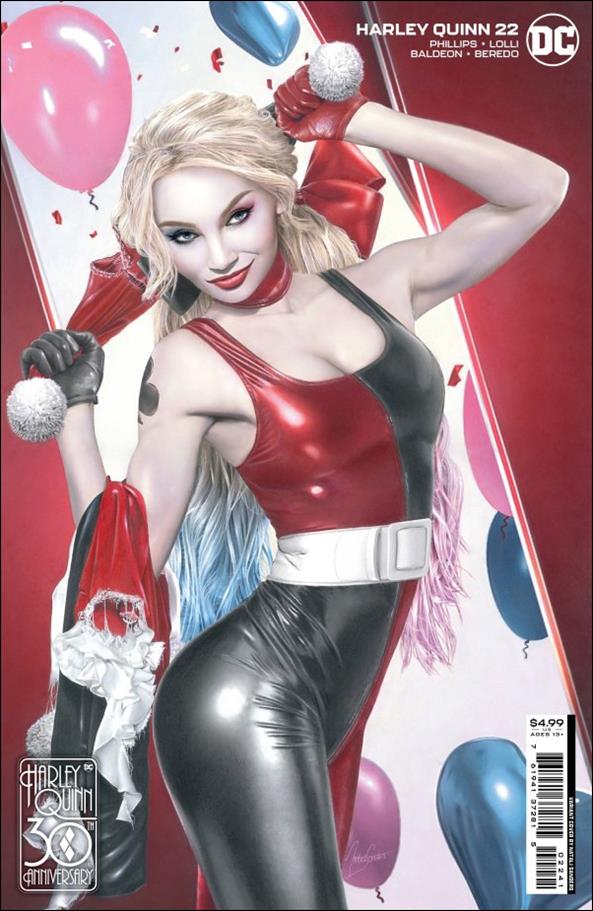Harley Quinn (2021) issue 22-C Natali Sanders Harley Quinn 30th Anniversary Cover