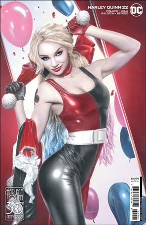 Harley Quinn (2021) issue 22-C Natali Sanders Harley Quinn 30th Anniversary Cover