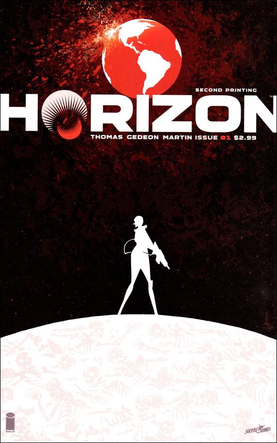 Horizon (2016) issue 1-C Jason Howard (2nd Printing) Red Cover