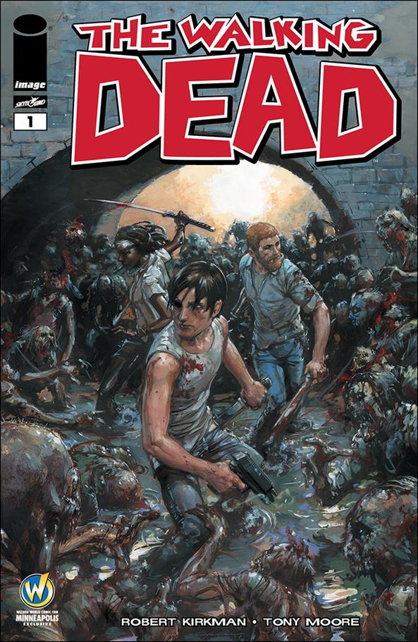 Walking Dead (2003) issue 1-KN Clayton Crain Wizard World Minneapolis Color Cover
