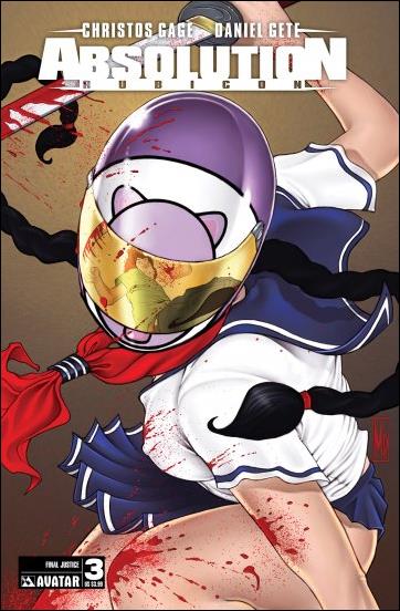 Absolution: Rubicon issue 3-C Final Justice Cover