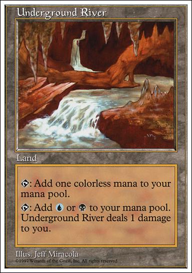 Magic the Gathering: 5th Edition (Base Set) card 426 Underground River